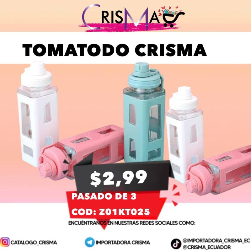 TOMATODO REFORZADO CRISMA TRASPARENTE