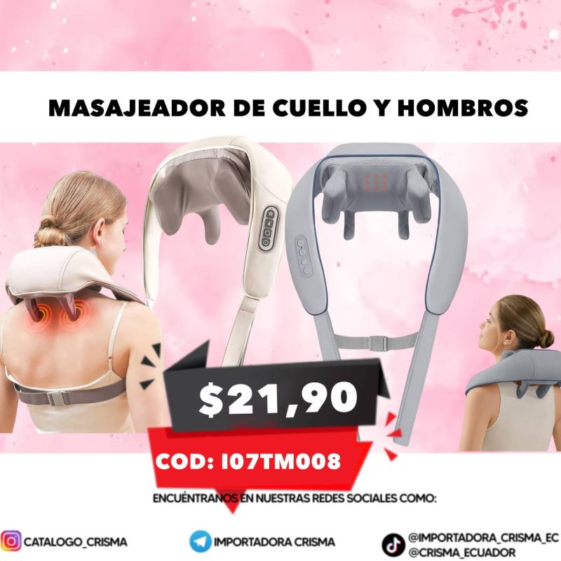 MASAJEADOR DE CUELLO Y HOMBROS