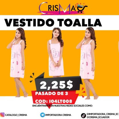 VESTIDO TOALLA
