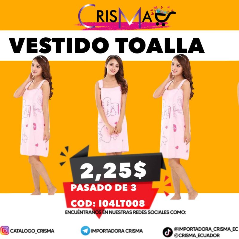VESTIDO TOALLA