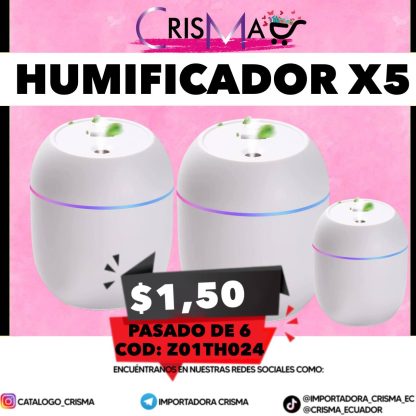 HUMIFICADOR x5