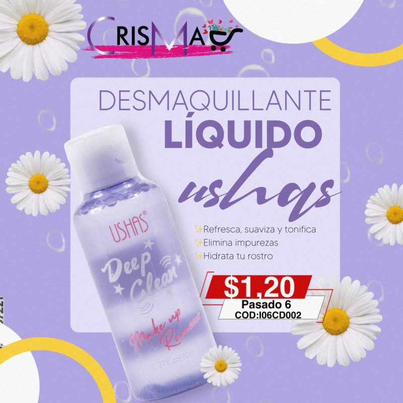 DESMAQUILLANTE LÍQUIDO USHAS FS337