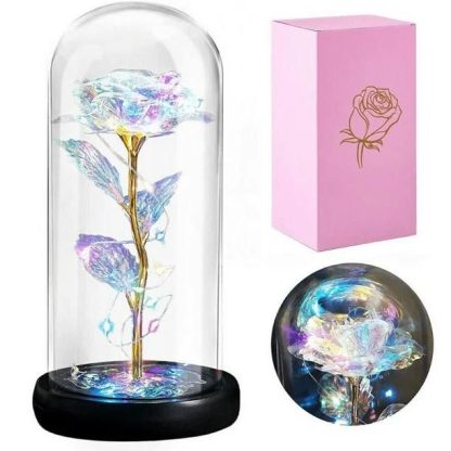 FLOR ETERNA TORNASOL CON PILAS MEDIANA - Imagen 3