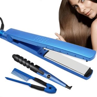 SET NANO TITANIUM PLANCHA 3 EN 1 SN 1229