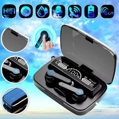 AUDÍFONO+POWER BANK+LINTERNA M19 - Imagen 3