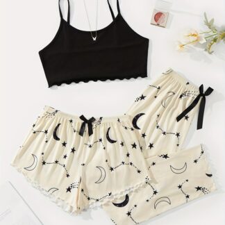 SET X3 PCS PIJAMA DAMA