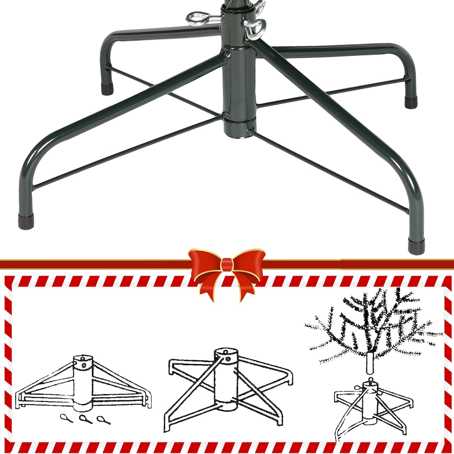 ÁRBOL NAVIDEÑO DECORADO 502 - Imagen 4