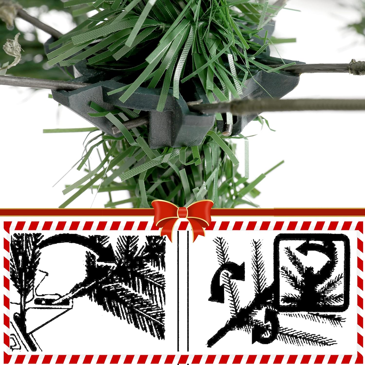 ÁRBOL NAVIDEÑO DECORADO 502 - Imagen 2