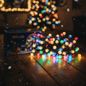 LUCES LED NAVIDEÑAS UVA LUCES COLORES 4059 1