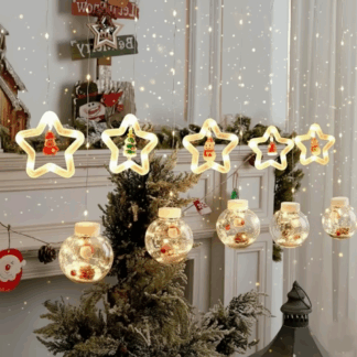 LUZ ESFERA Y ESTRELLA ZW 4045 AMARILLO