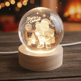 ESFERA PAPÁ NOEL MERRY CHRISTMAS 694