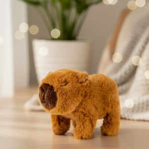 MUÑECO CAPIBARA QUE CAMINA CON PILAS 649