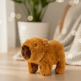 MUÑECO CAPIBARA QUE CAMINA CON PILAS 649