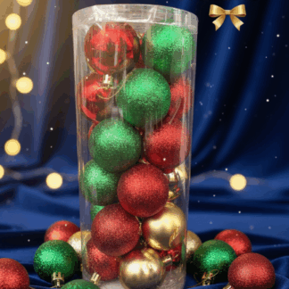 SET BOMBILLOS 6CM DE 24