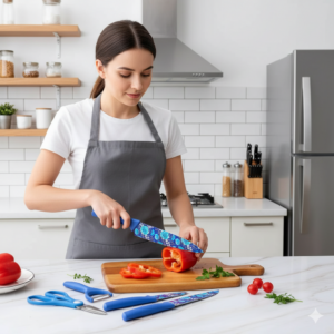 SET CUCHILLO FLORES ER 032