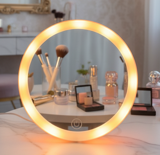 ESPEJO CON LUZ REDONDO 635 - Imagen 2