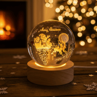 ESFERA DE TRINEO DE PAPA NOEL 689