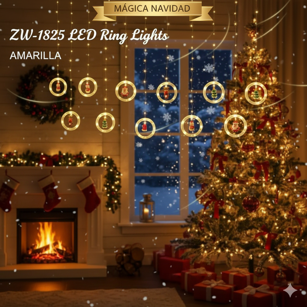 GIRNALDA ARO DE LUZ ZW-1825 AMARILLA - Imagen 3