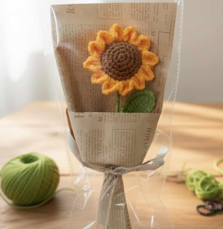 RAMO GIRASOL TEJIDO 632