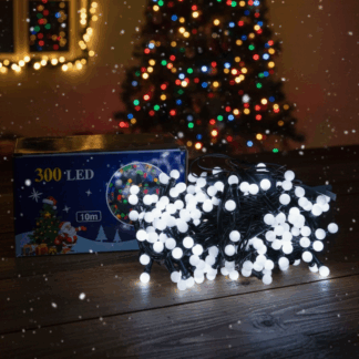 LUCES LED NAVIDEÑAS UVA LUCES BLANCA 4059 2