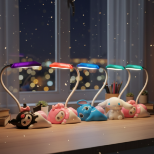 LÁMPARA DE ESCRITORIO KUROMI Y MONSTRUO