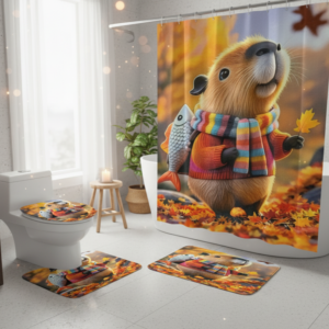 SET X4 DE BAÑO CAPIBARA