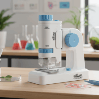 SET MICROSCOPIO + 12 PRUEBAS