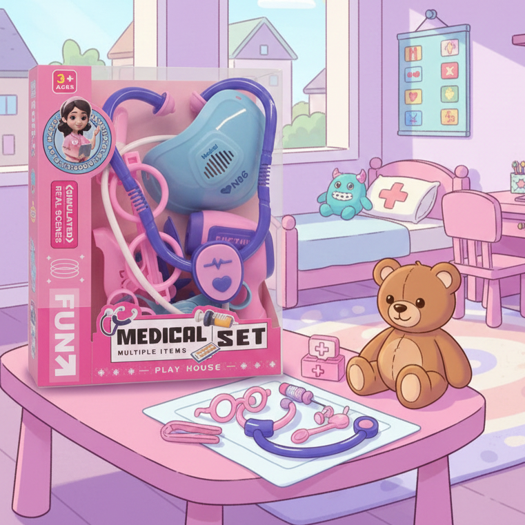 SET DE DOCTOR INFANTIL MEDICO 028