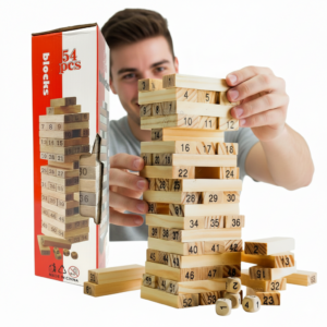 JUEGO DE JENGA AMADERADO