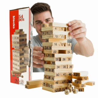 JUEGO DE JENGA AMADERADO