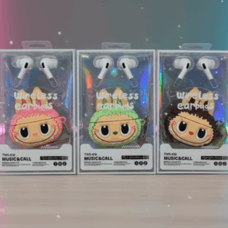 AUDÍFONOS LABUBU + ESTUCHE