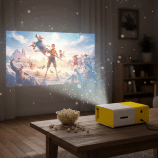 MINI PROYECTOR LED PORTÁTIL