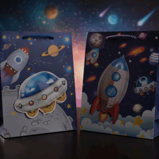 FUNDA DE REGALO COHETE