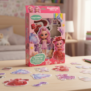 MUÑECA CON ACCESORIOS MAGNÉTICOS DREESS UP 01