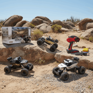 CARRO + CONTROL REMOTO LUJO ROCK CRAWLER