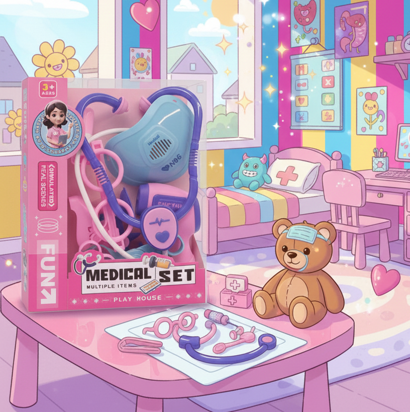 SET DE DOCTOR INFANTIL MEDICO 028 - Imagen 2