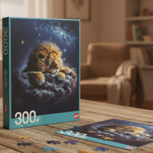 ROMPECABEZAS DE LEÓN DORMIDO EN LA NUBE 300 PCS