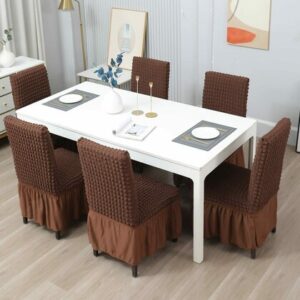 SET X6 FORROS DE SILLA CON VUELO