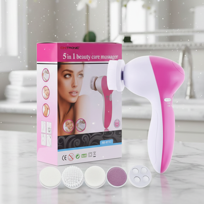 MASAJEADOR Y LIMPIADOR FACIAL 5 EN 1