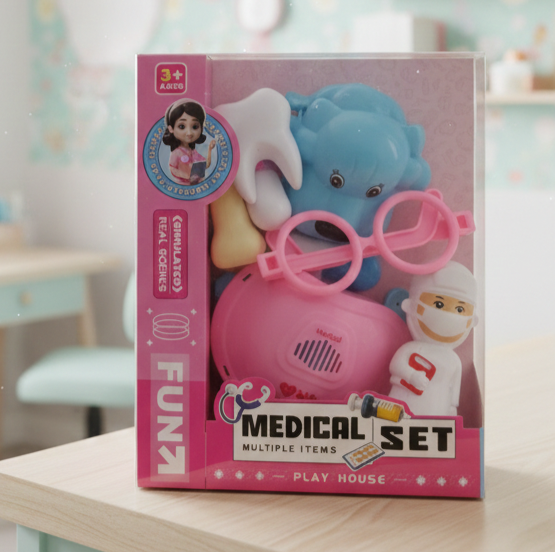 SET DE DOCTOR INFANTIL MEDICO PERRITO 025 - Imagen 2