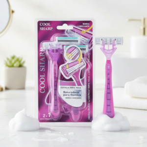 SET X3 PRESTOBARBA COOL SHARP ROSADA