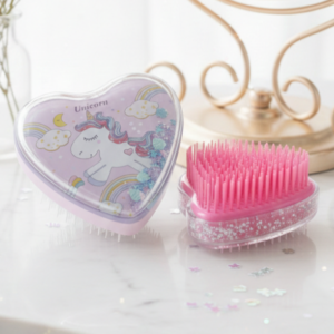 CEPILLO CORAZÓN UNICORNIO