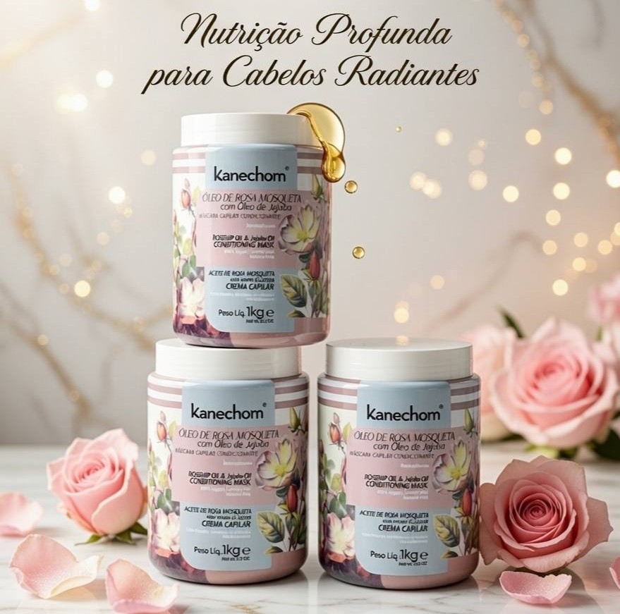 MASCARILLA CAPILAR KANECHOM OLEO ROSA MOSQUETA - Imagen 2