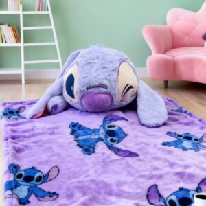 COBIJA PELUCHE STICH ACOSTADO